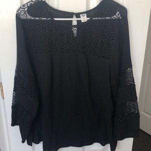 Old navy long sleeve lace blouse